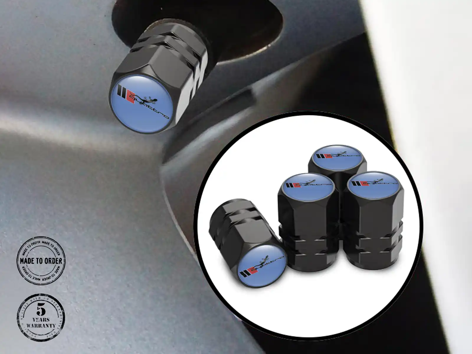 Tire Valve Caps for Bike Force Style